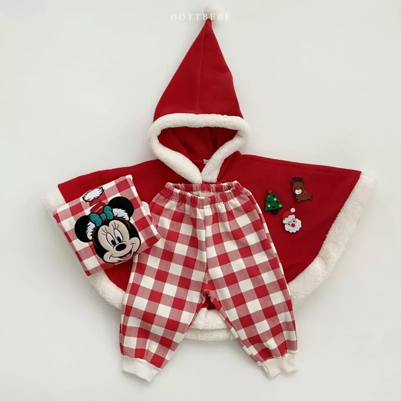 Oott Bebe - Korean Children Fashion - #littlefashionista - Happy Check Pants