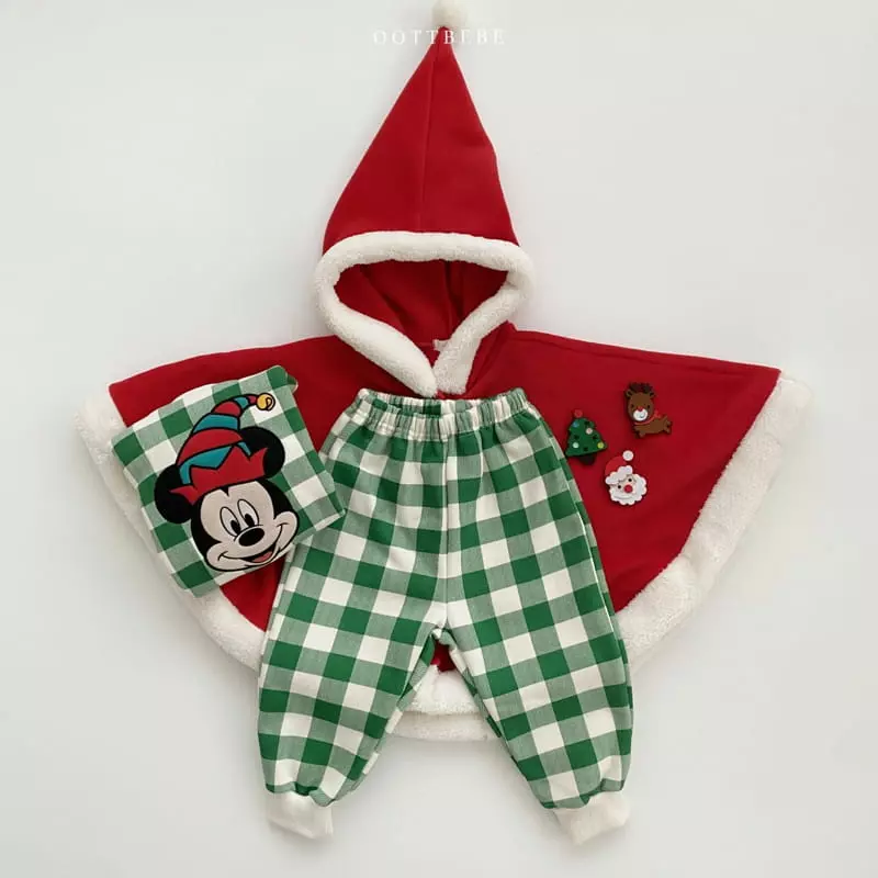 Oott Bebe - Korean Children Fashion - #magicofchildhood - Happy Check Pants - 2