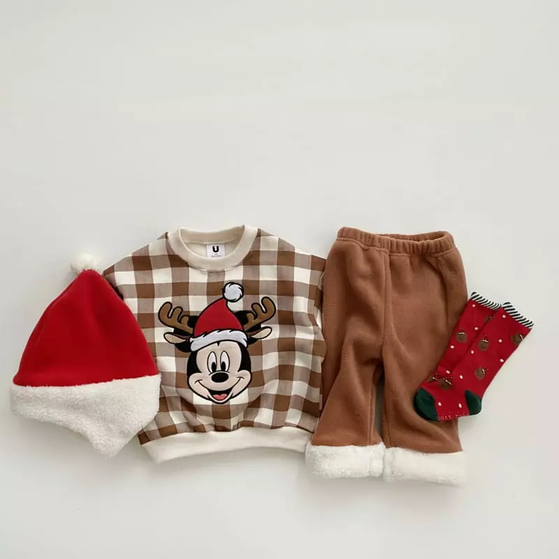 Oott Bebe - Korean Children Fashion - #magicofchildhood - Oott Santa Pants - 11
