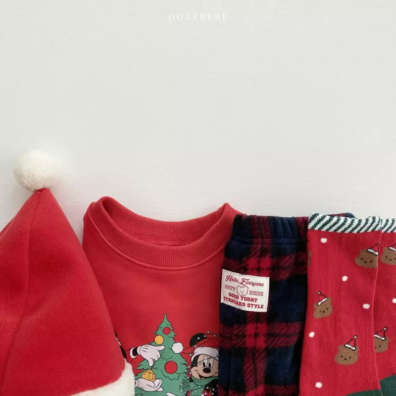 Oott Bebe - Korean Children Fashion - #magicofchildhood - Merry Check Pants - 7