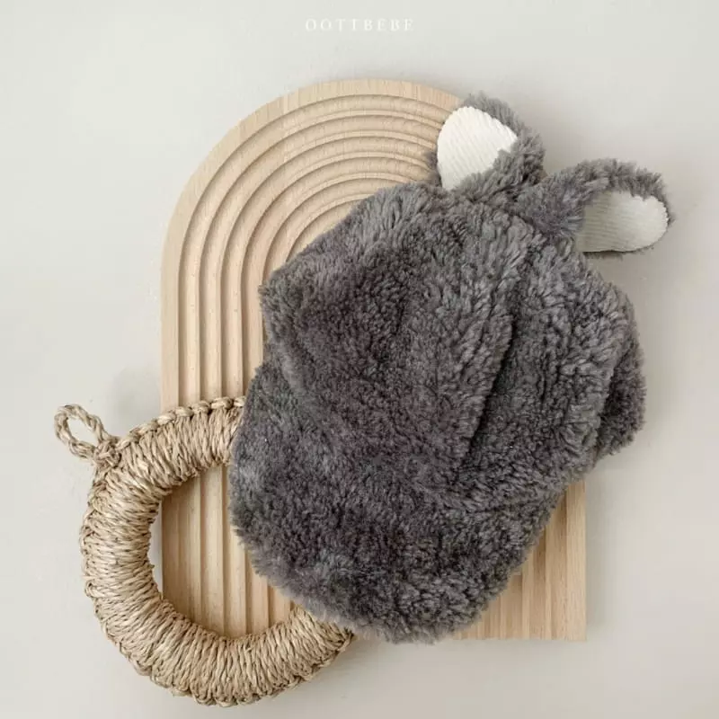 Oott Bebe - Korean Children Fashion - #minifashionista - Rabbit Cap - 2