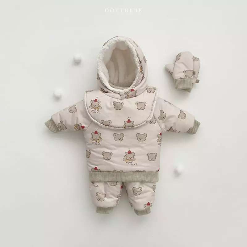 Oott Bebe - Korean Children Fashion - #minifashionista - Snow Man Skii Set - 7