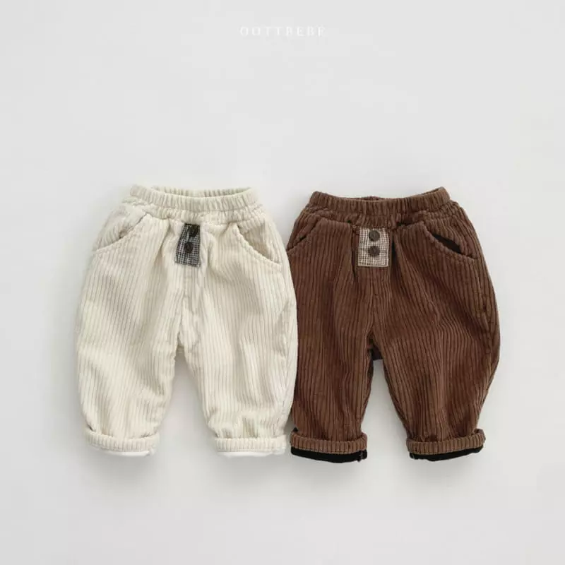 Oott Bebe - Korean Children Fashion - #prettylittlegirls - Big Corduroy Pants