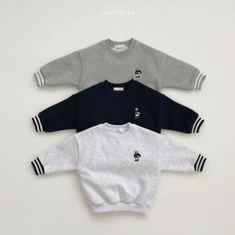 Oott Bebe - Korean Children Fashion - #todddlerfashion - Paul Banding Top Bottom Set - 9