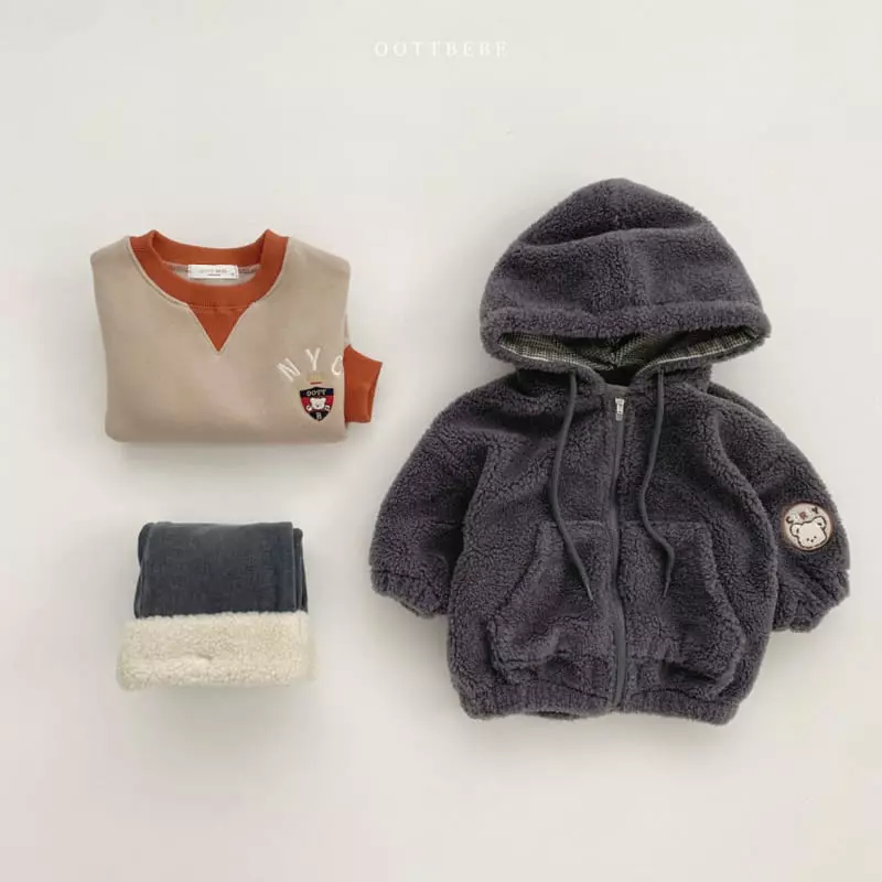 Oott Bebe - Korean Children Fashion - #toddlerclothing - NYS Sweatshirt - 12