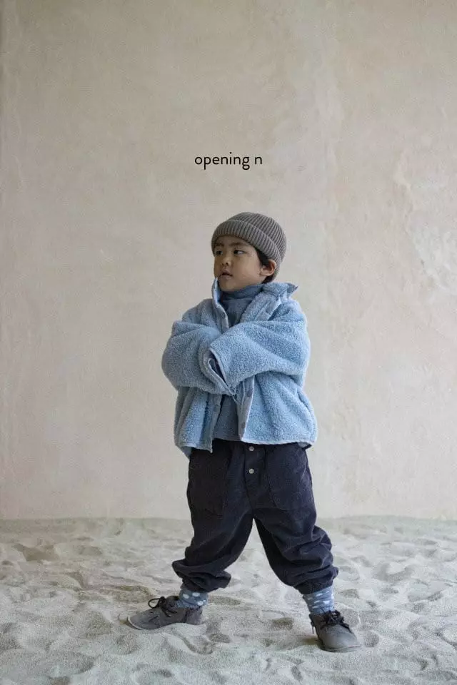 Opening & - Korean Children Fashion - #kidzfashiontrend - Boa Cardigan - 4