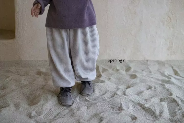 Opening & - Korean Children Fashion - #Kfashion4kids - Veloure Pants - 3