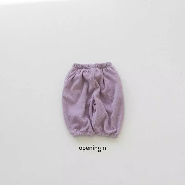 Opening & - Korean Children Fashion - #prettylittlegirls - Warm Fleece Pants - 4