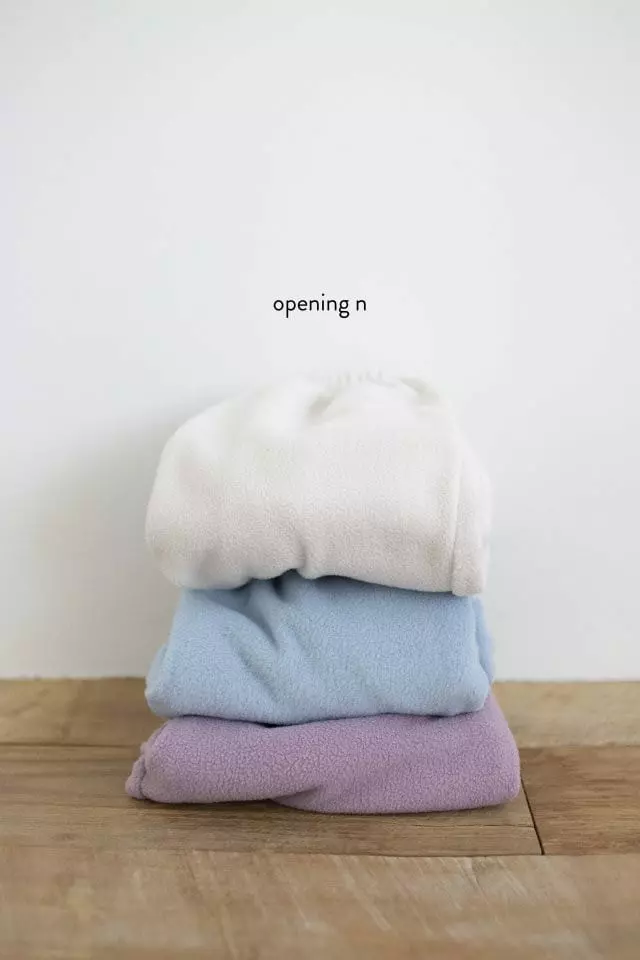 Opening & - Korean Children Fashion - #childofig - Warm Fleece Pants - 5