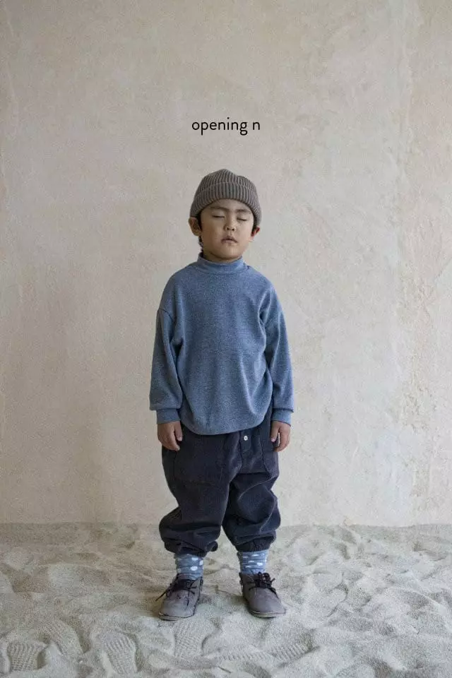 Opening & - Korean Children Fashion - #childofig - Bang Turtleneck Tee - 9