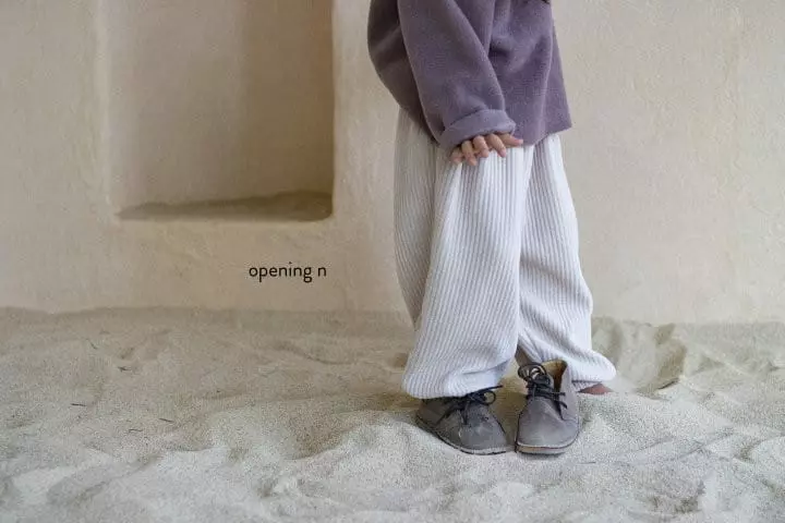 Opening & - Korean Children Fashion - #childrensboutique - Veloure Pants - 12