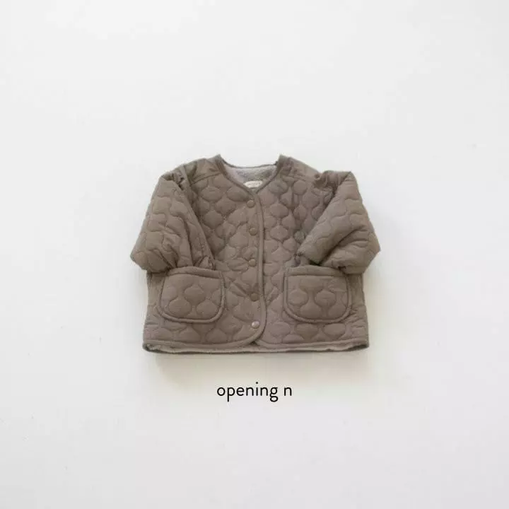 Opening & - Korean Children Fashion - #designkidswear - Small Quilting Jacket - 2