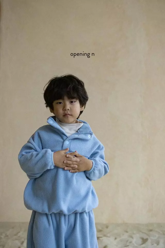 Opening & - Korean Children Fashion - #discoveringself - Warm leece Pull Up - 9