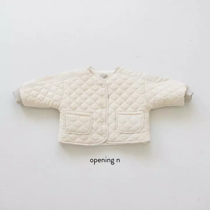 Opening & - Korean Children Fashion - #discoveringself - Small Quilting Jacket - 3