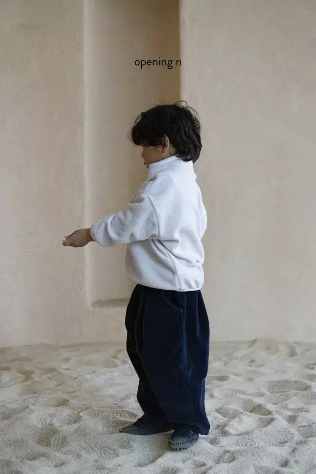 Opening & - Korean Children Fashion - #fashionkids - Warm leece Pull Up - 10