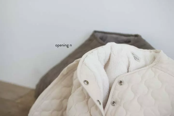 Opening & - Korean Children Fashion - #discoveringself - Small Quilting Jacket - 4