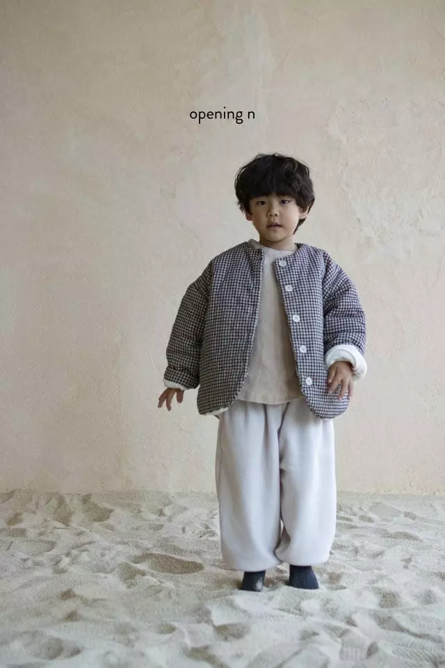 Opening & - Korean Children Fashion - #kidsshorts - Warm Fleece Pants - 10