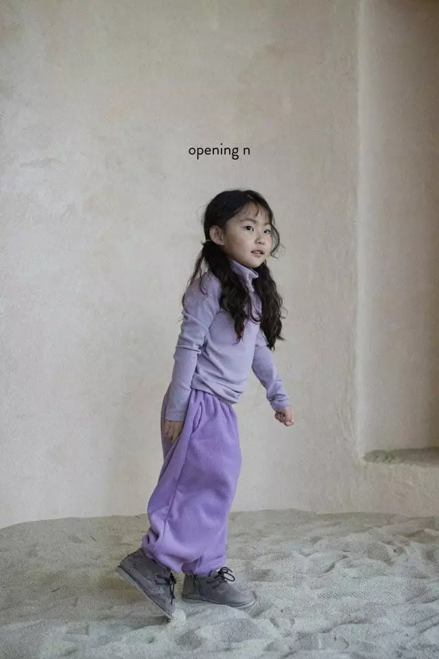 Opening & - Korean Children Fashion - #kidsstore - Warm Fleece Pants - 11