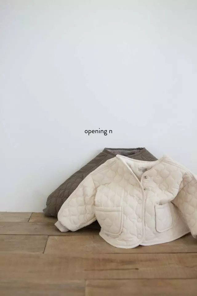 Opening & - Korean Children Fashion - #kidsstore - Small Quilting Jacket - 6