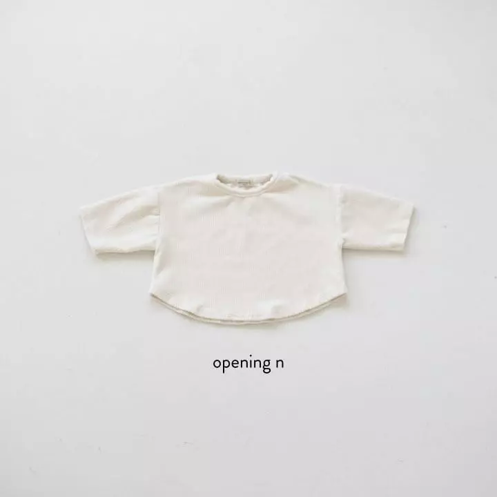 Opening & - Korean Children Fashion - #kidzfashiontrend - Abell Veloure Tee - 5