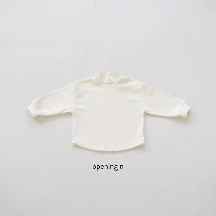 Opening & - Korean Children Fashion - #littlefashionista - Bang Turtleneck Tee - 2