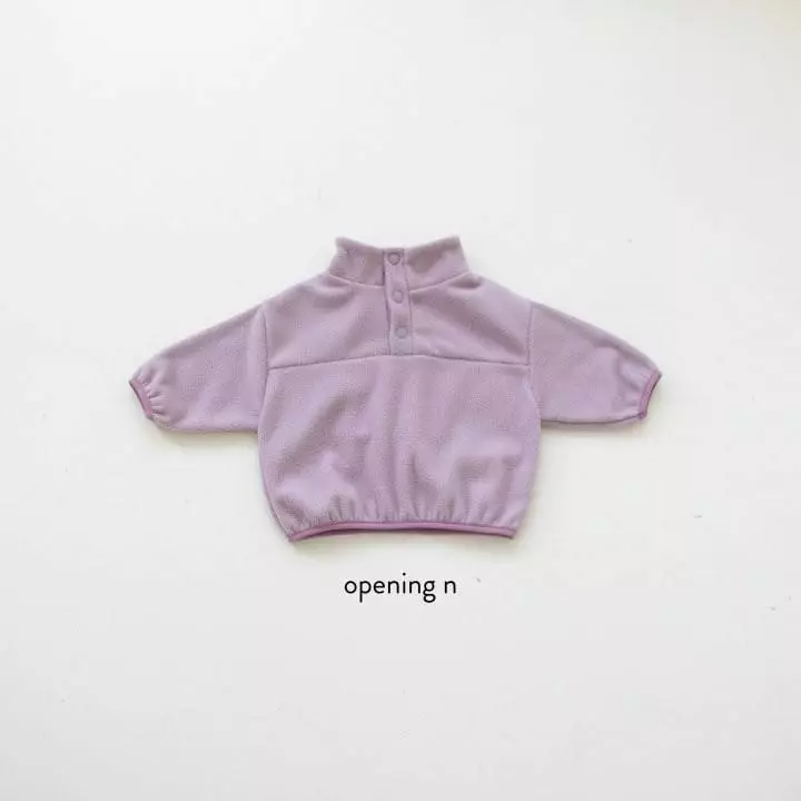 Opening & - Korean Children Fashion - #magicofchildhood - Warm leece Pull Up - 2
