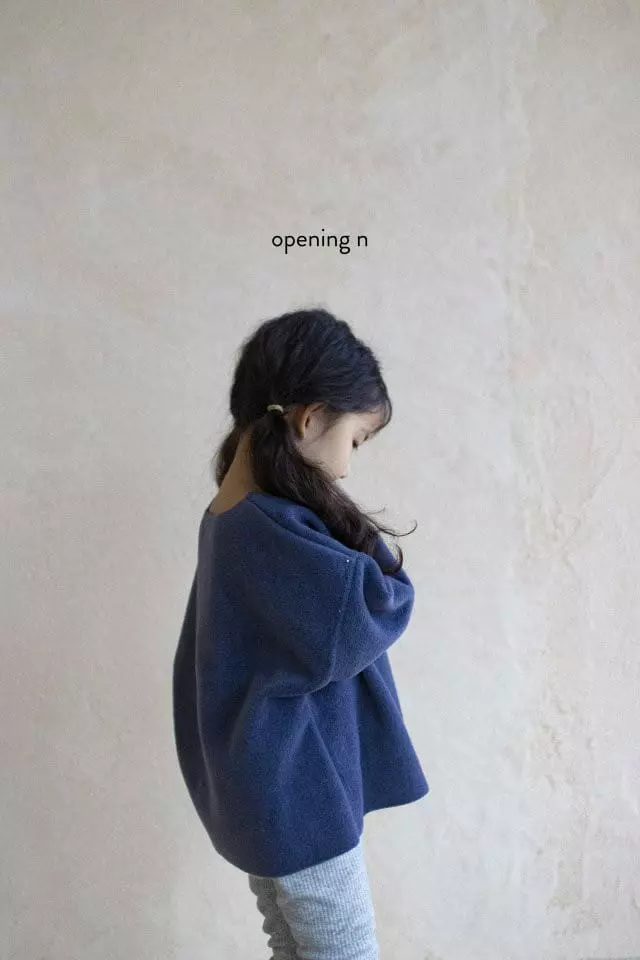 Opening & - Korean Children Fashion - #magicofchildhood - Fleece Tee - 12