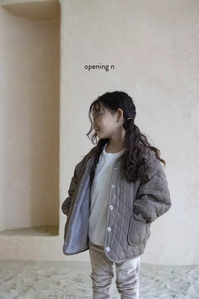 Opening & - Korean Children Fashion - #magicofchildhood - Small Quilting Jacket - 10