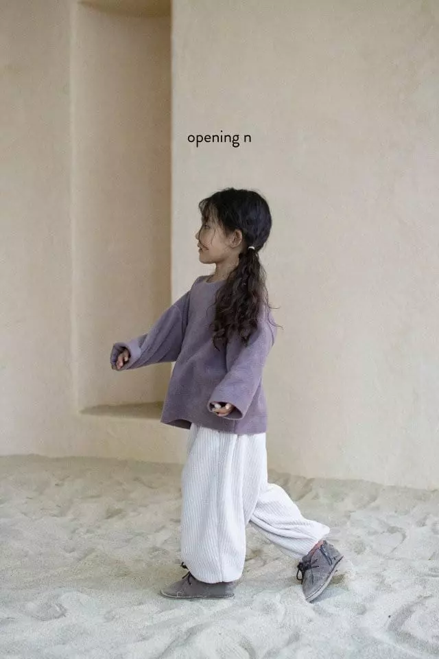 Opening & - Korean Children Fashion - #magicofchildhood - Veloure Pants - 5