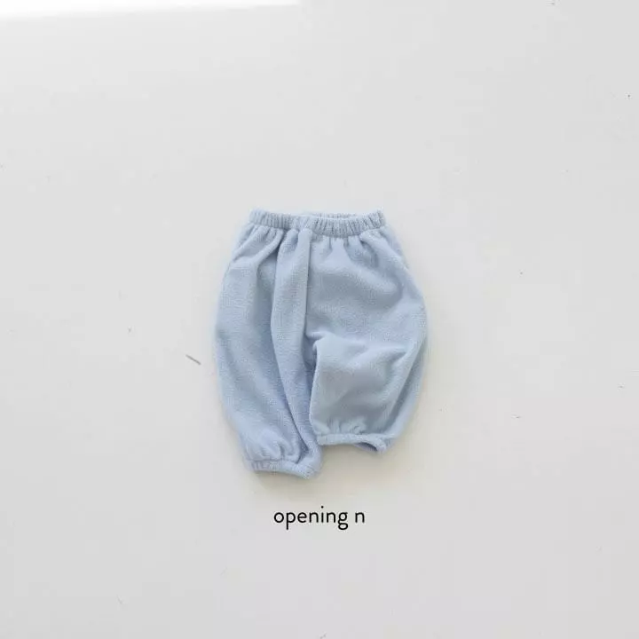 Opening & - Korean Children Fashion - #minifashionista - Warm Fleece Pants - 2