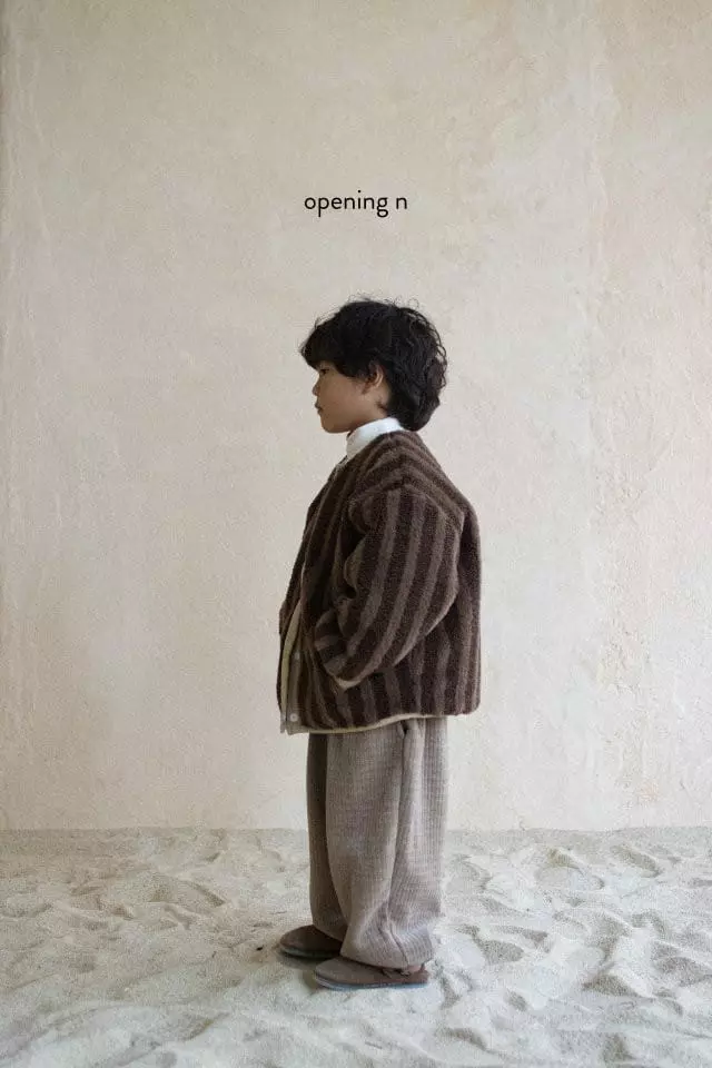 Opening & - Korean Children Fashion - #minifashionista - Veloure Pants - 6