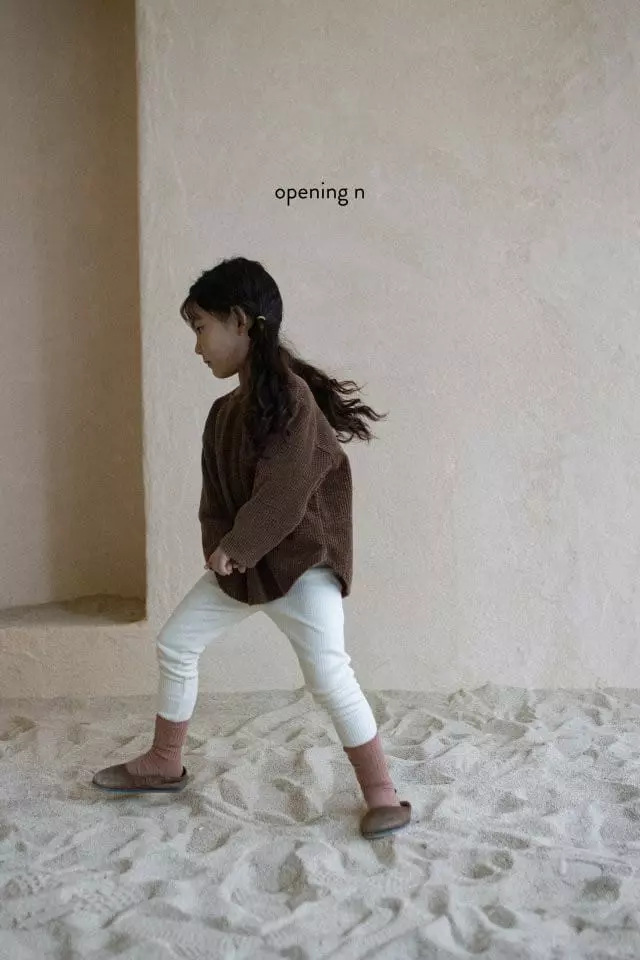Opening & - Korean Children Fashion - #minifashionista - Bubble Rib Top - 5