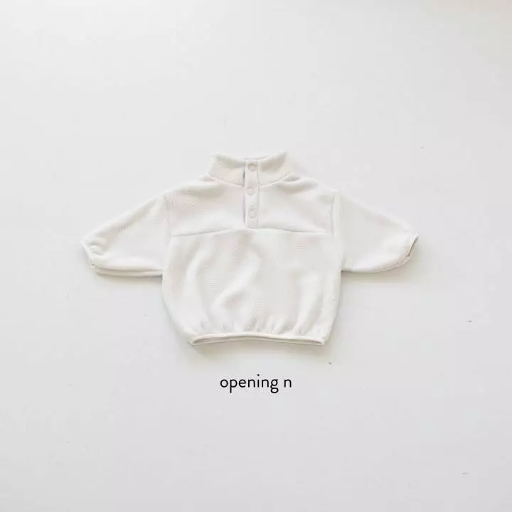 Opening & - Korean Children Fashion - #minifashionista - Warm leece Pull Up - 4