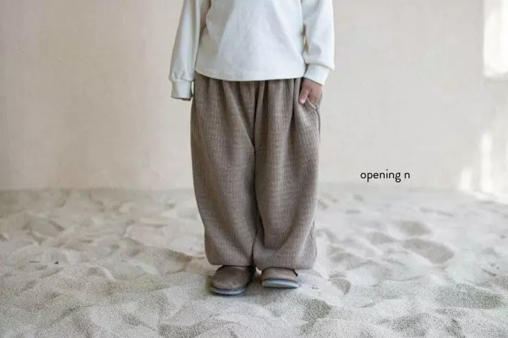 Opening & - Korean Children Fashion - #prettylittlegirls - Veloure Pants - 7