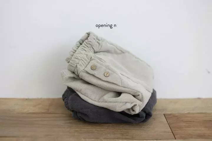 Opening & - Korean Children Fashion - #prettylittlegirls - 16 Button Pants