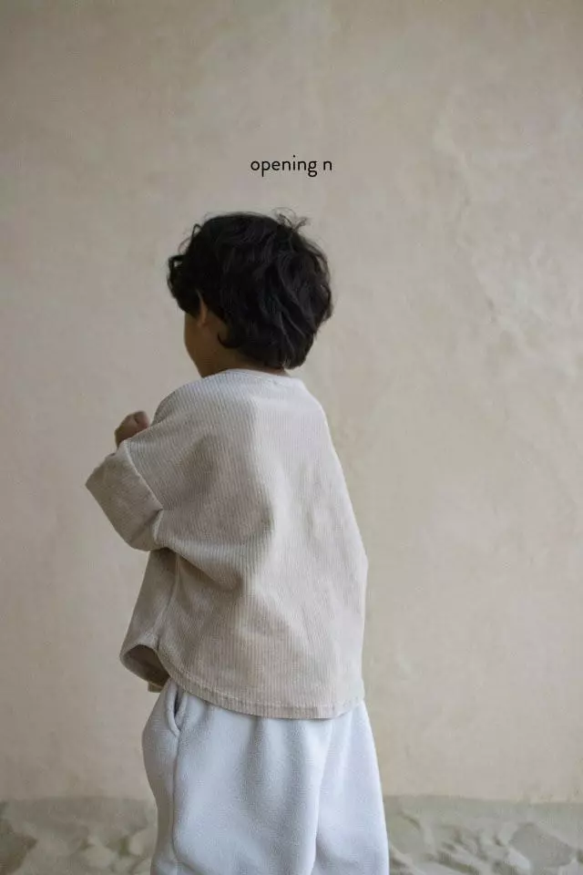 Opening & - Korean Children Fashion - #todddlerfashion - Abell Veloure Tee - 11