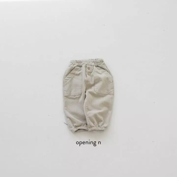 Opening & - Korean Children Fashion - #todddlerfashion - 16 Button Pants - 2