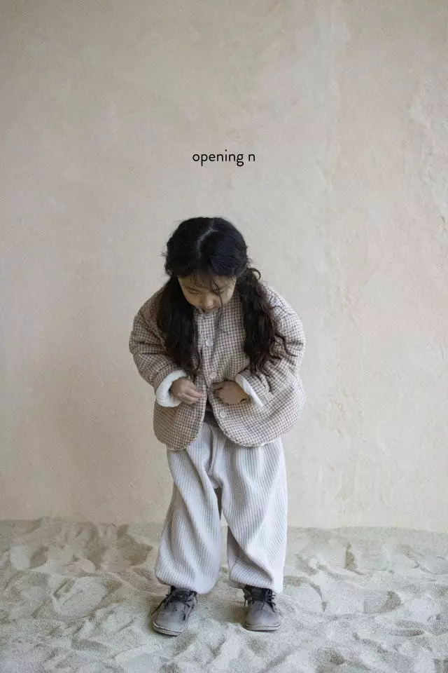 Opening & - Korean Children Fashion - #toddlerclothing - Veloure Pants - 9