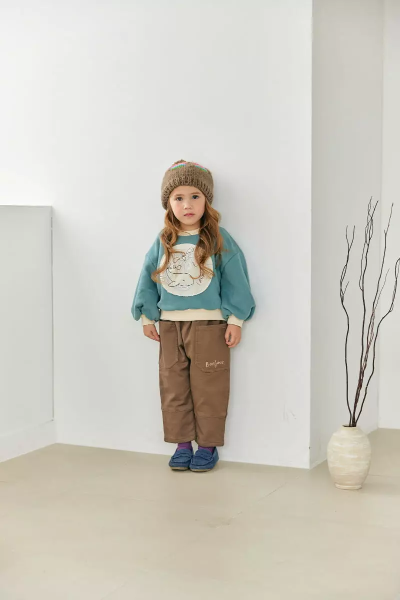 Orange Mom - Korean Children Fashion - #Kfashion4kids - Span Baggy Pants - 9
