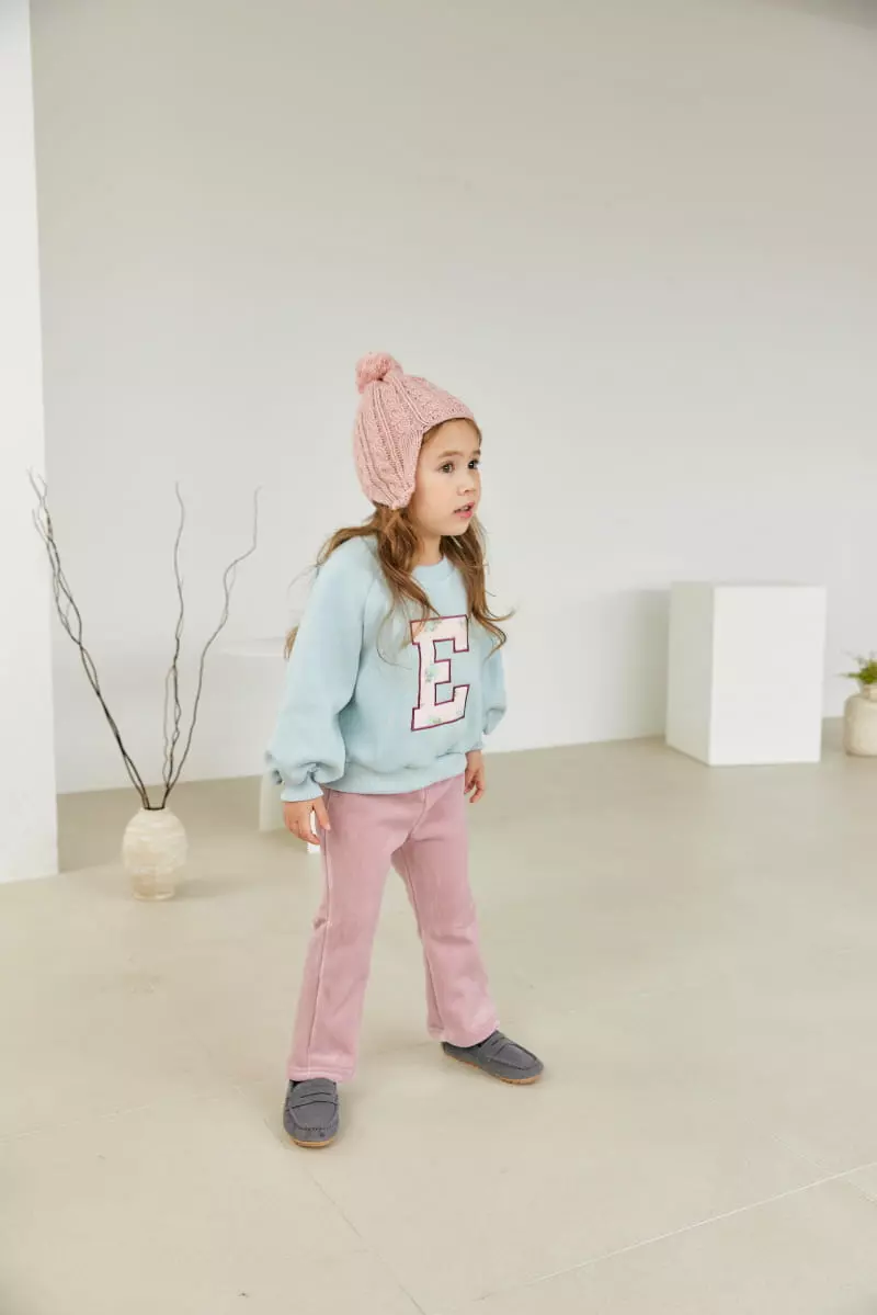 Orange Mom - Korean Children Fashion - #kidzfashiontrend - Applique Embrodiery Tee - 4