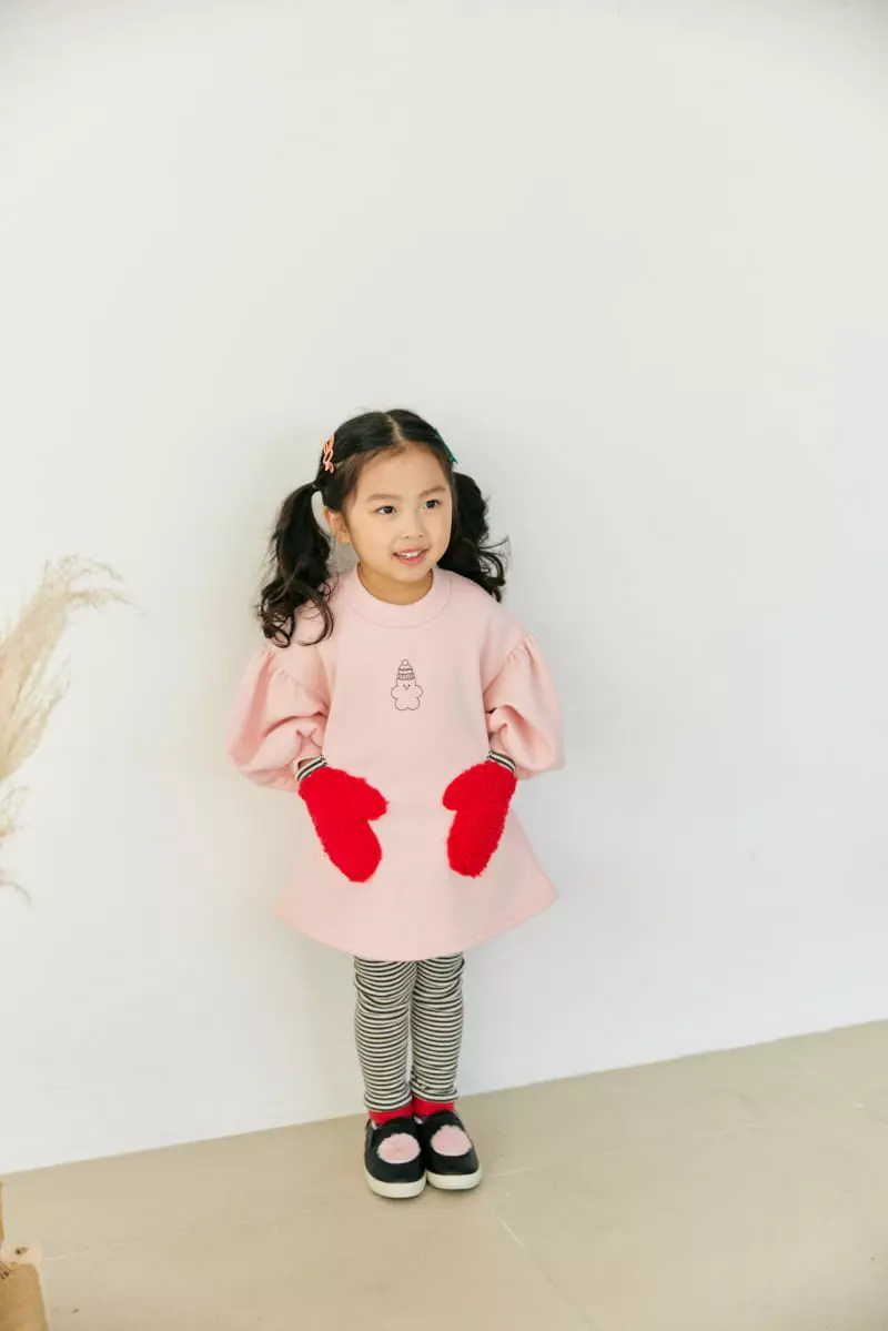 Orange Mom - Korean Children Fashion - #childofig - Gloves One-piece - 3