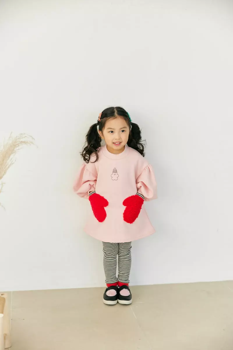 Orange Mom - Korean Children Fashion - #childofig - Gloves One-piece - 4
