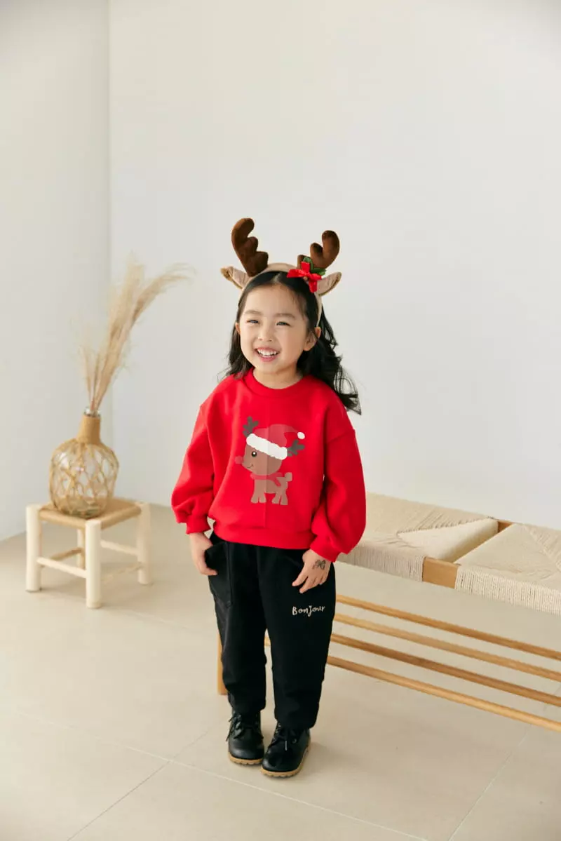 Orange Mom - Korean Children Fashion - #childofig - Rudolf Tee - 4
