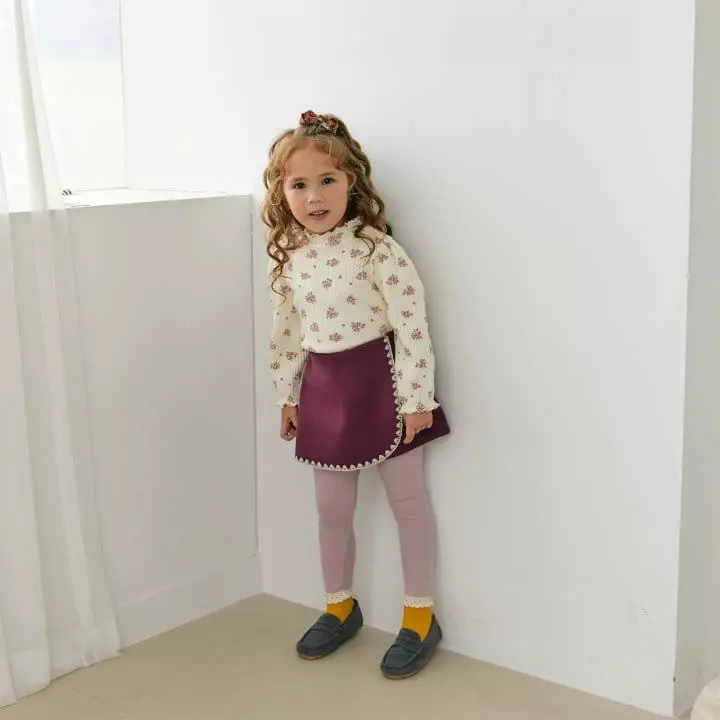 Orange Mom - Korean Children Fashion - #childrensboutique - Blooming Tee - 3