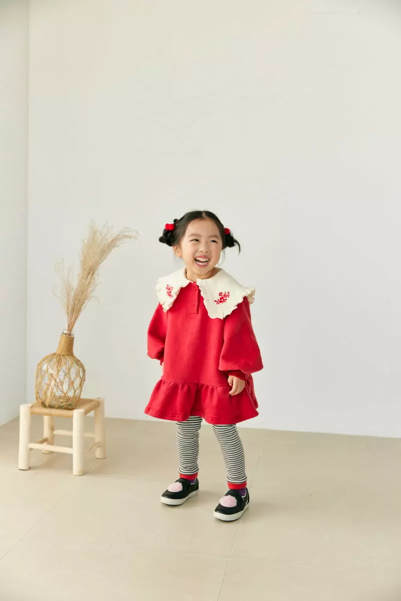 Orange Mom - Korean Children Fashion - #designkidswear - Big Eri One-piece - 7