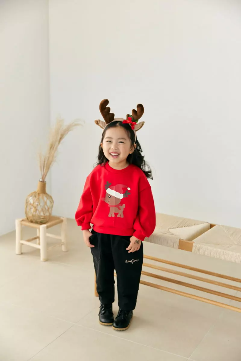 Orange Mom - Korean Children Fashion - #designkidswear - Rudolf Tee - 5