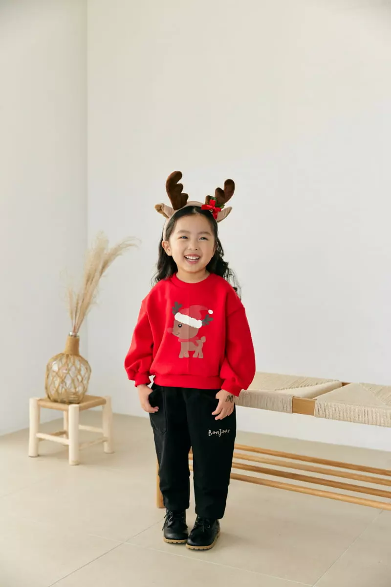 Orange Mom - Korean Children Fashion - #discoveringself - Rudolf Tee - 6