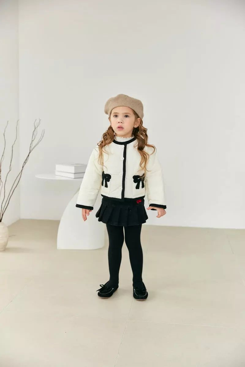 Orange Mom - Korean Children Fashion - #discoveringself - Ribbon Jacket - 2