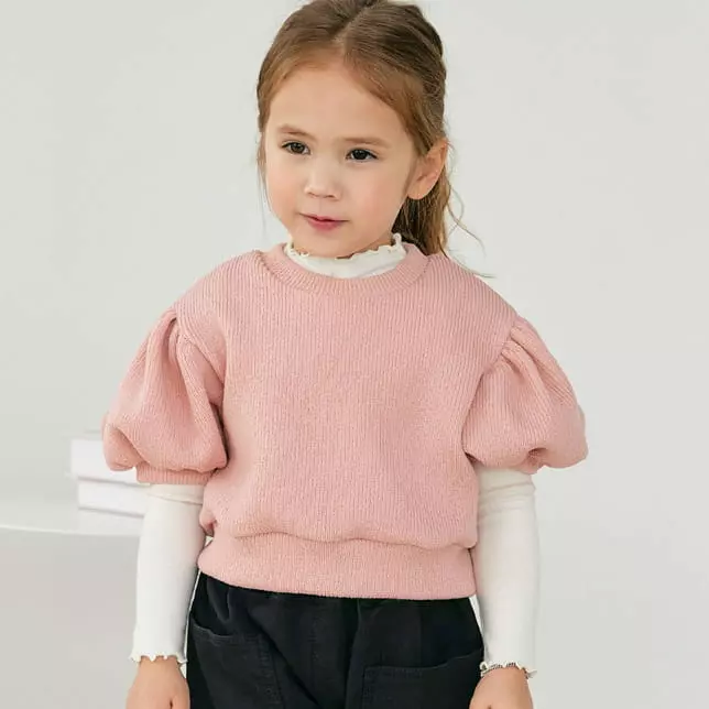 Orange Mom - Korean Children Fashion - #discoveringself - Knit Vest