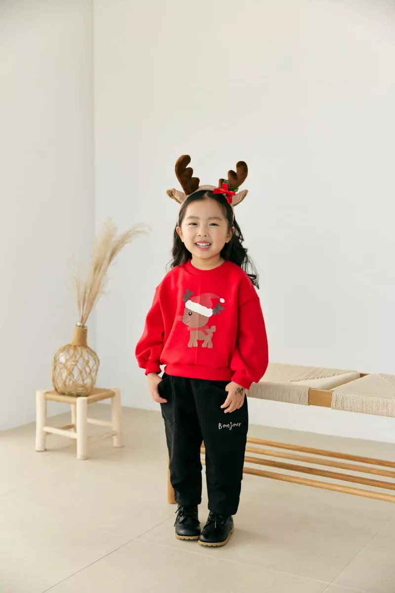 Orange Mom - Korean Children Fashion - #fashionkids - Rudolf Tee - 7